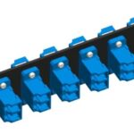 12F LC SM Adapter Strip LC Duplex