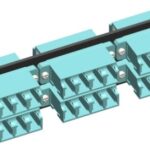 24F HD LC 10G Adapter Strip LC Duplex