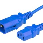 P-Lock C13/C14 10AMP 18AWG SVT Blue Jacket