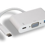 USB 3.1 Type C To USB 3.0 / VGA / Type C Charging Adapter