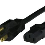 C13/5-20P 15AMP 14AWG SJT Jacket