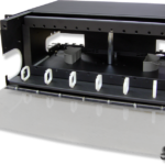 4U Fiber Rackmount Holds Up to 12 Adapter Strips
