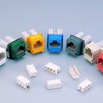 Cat 5e Keystone Jack 110 Type Punch Down