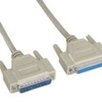 DB25 Male/Female Serial Cable