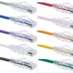 Optilink+® Cat5e PVC Solid w/Clear Snagless Boots